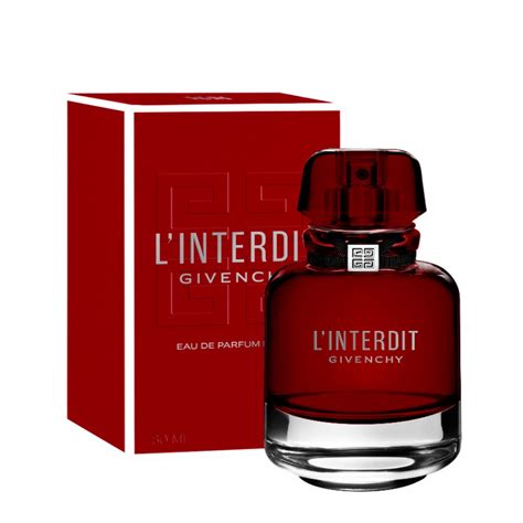 givenchy l'interdit eau de parfum spray 80ml|l'interdit givenchy original version.